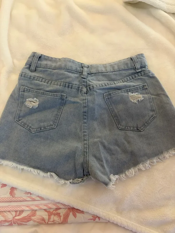 Denim shorts Blue - Image 2