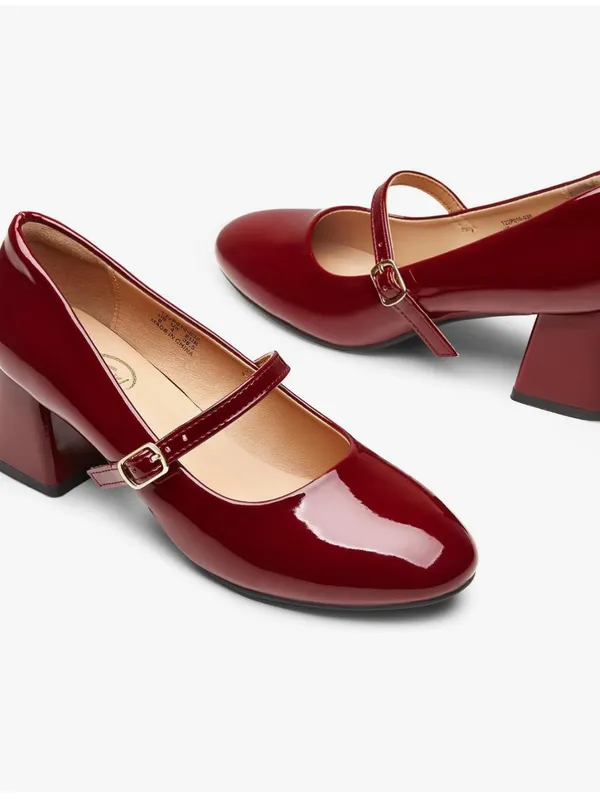 NIB Classic Mary Jane Block Heel Pumps - Image 5