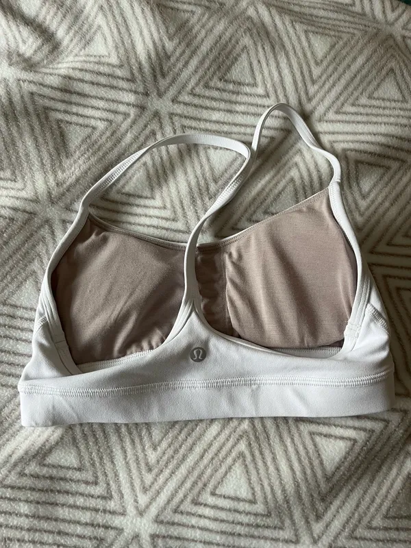 White Lululemon Bra Sports - Image 2