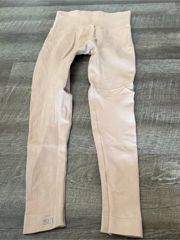 Set Active Sculptflex Seamless High Rise Leggings Nude - Image 3