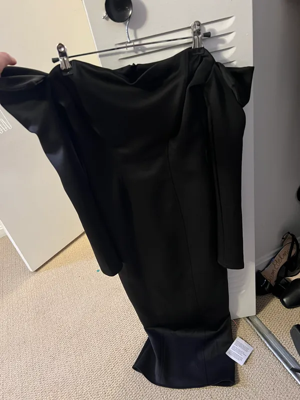 Design Off Shoulder Midi Dress - Image 3