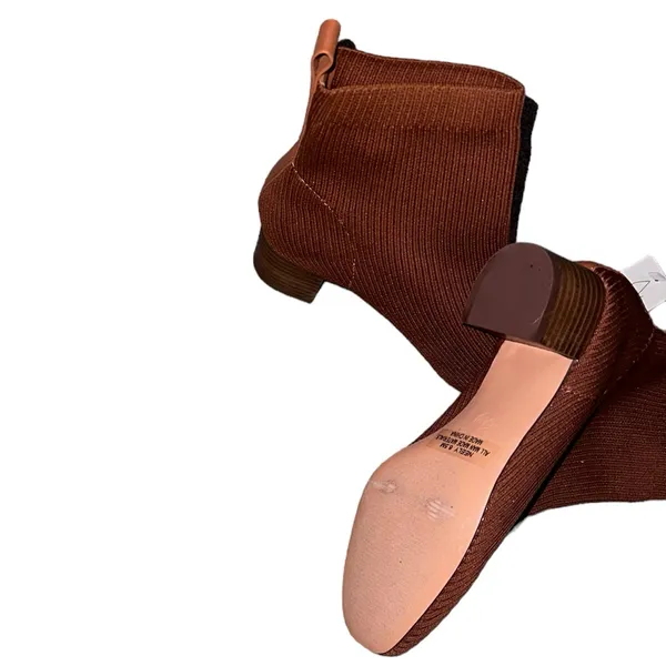 NWT Joie Neely Knit Stretchy Block Heel Sock Ankle Boot - Image 10