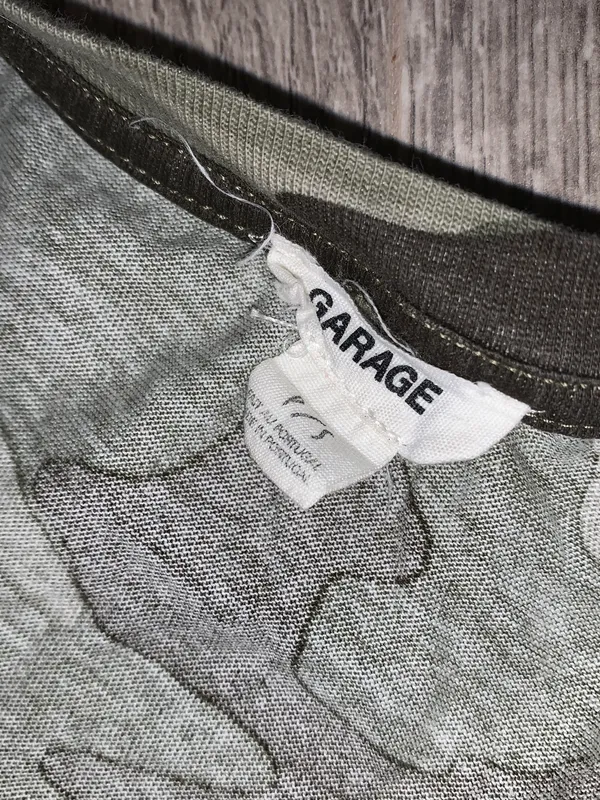 Garage - Camo Crop Top Small - Image 7