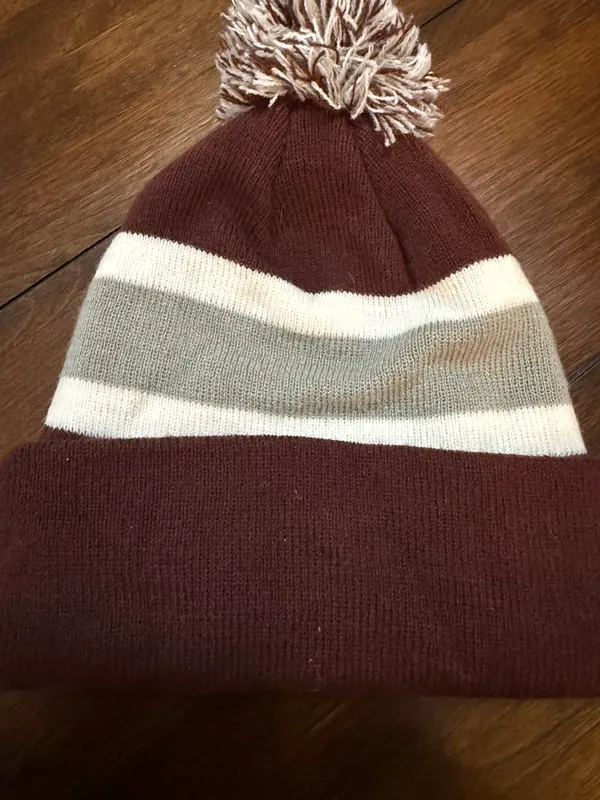 47 Brand Adult TEXAS A&M University BEANIE CAP Maroon Gray White - OSFM - Image 2