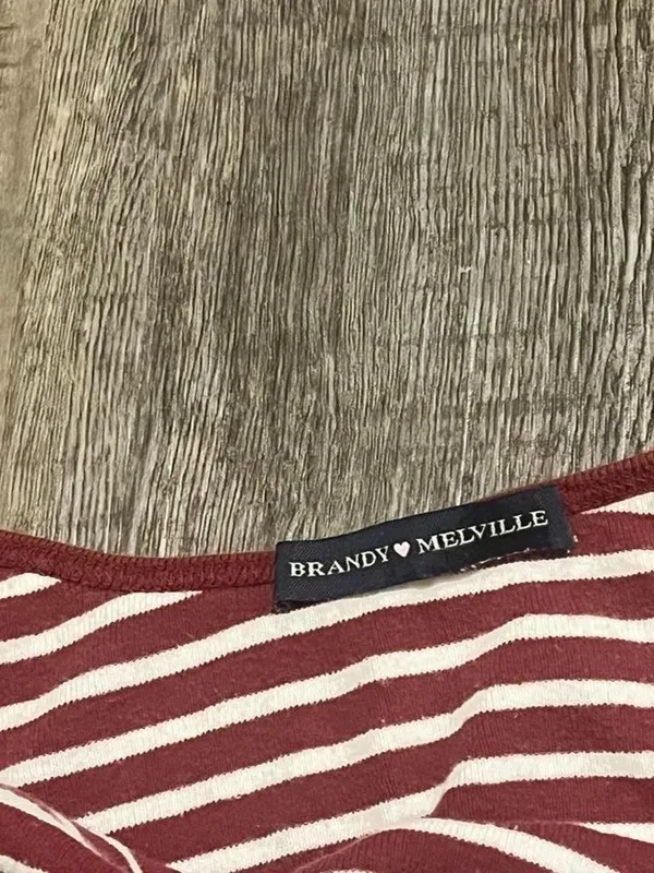 Brandy Melville Top Striped - Image 3