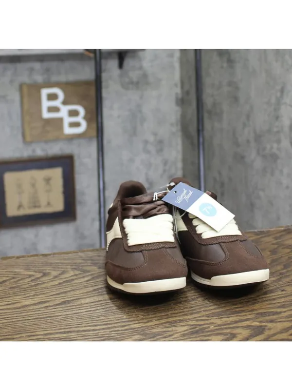 NWT Universal Thread Jogger Sneakers Double Lace 94462454 Brown Multi 7.5M - Image 4