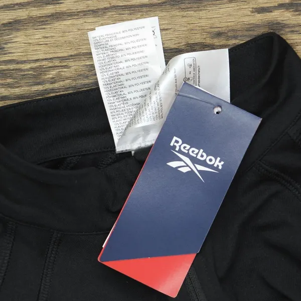 NWT Reebok Women's Identity Performance 1/4 Pullover Top 100202714 Black L - Image 5