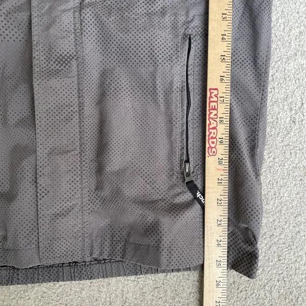Bench Urbanwear Windbreaker Rain Jacket Coat Full Zip Hooded Gray Size Large - Image 11