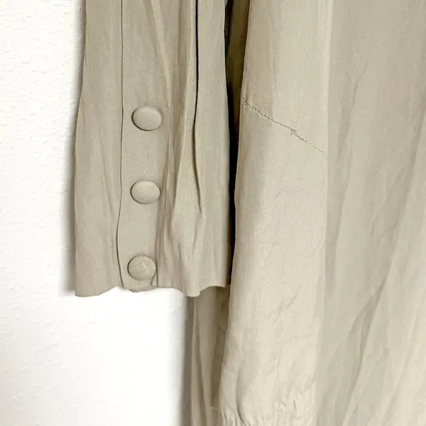 VTG Wild Rose Trench Coat - Image 4