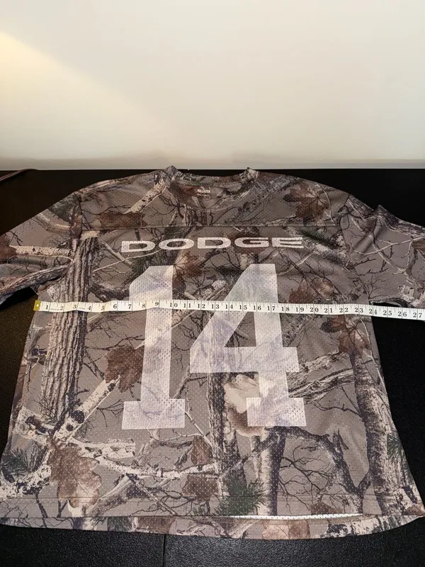 Hollister Dodge Hellcat Camo Jersey Size L - Image 4