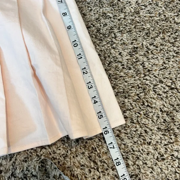 Altard State Pink Pleated Mini Skirt Size L Autumn Party School‎ Girl - Image 5