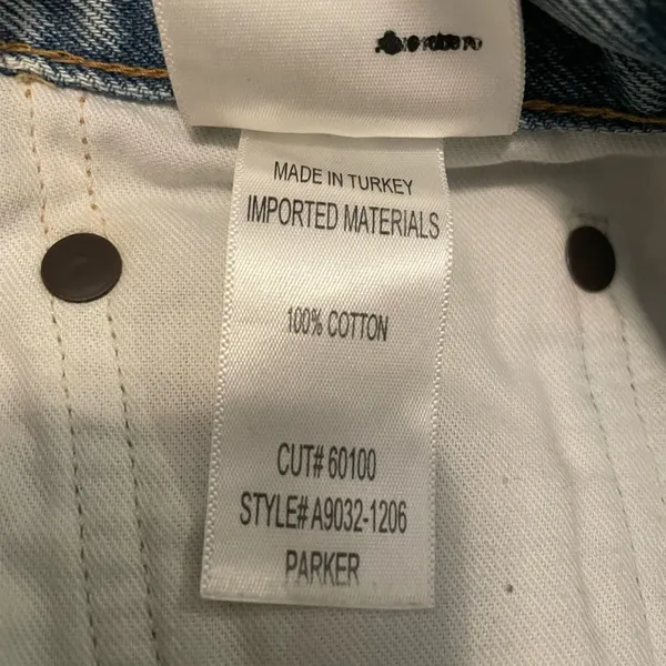 AGOLDE Parker cut off shorts size 24 - Image 11