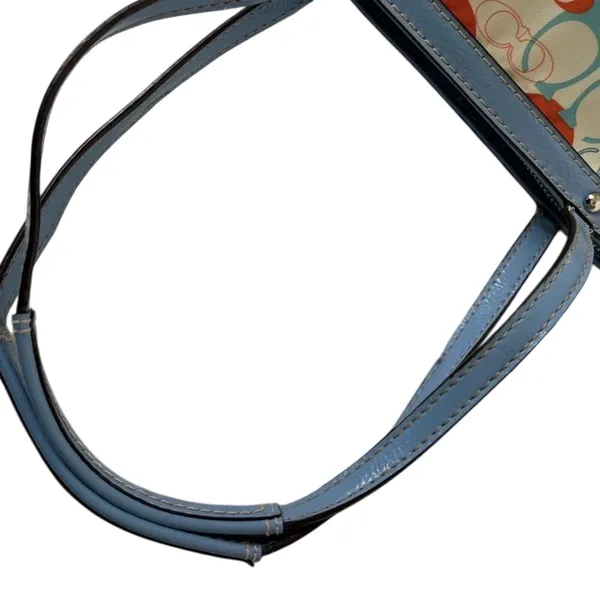 COACH Optic Signature Butterfly F17422 Zip Top Tote - Image 5