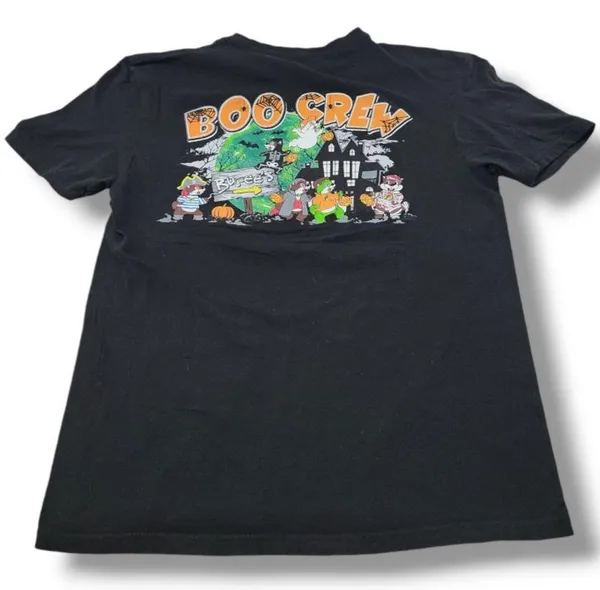 Shirt Size Medium Halloween Tee Bucee's "Boo Crew" Graphic Print Shirt Unisex T-Shirt - Image 4