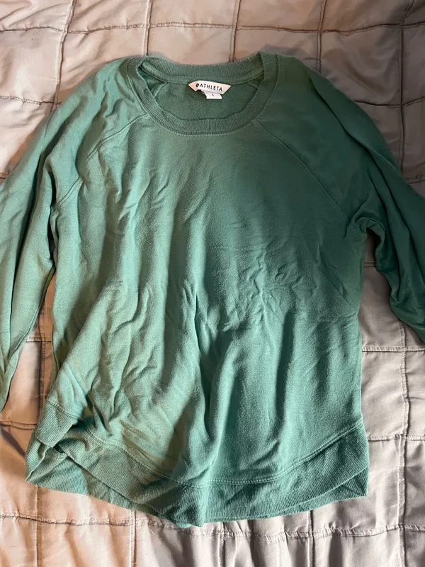 Athleta turquoise green long sleeve - Image 2