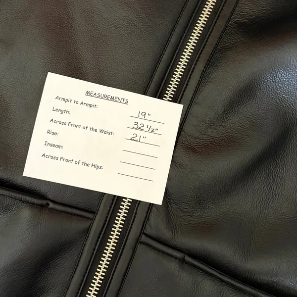 NWT!! ZARA ZW Collection Double Faced Coat Jacket Black Fleece Lining Small - Image 15