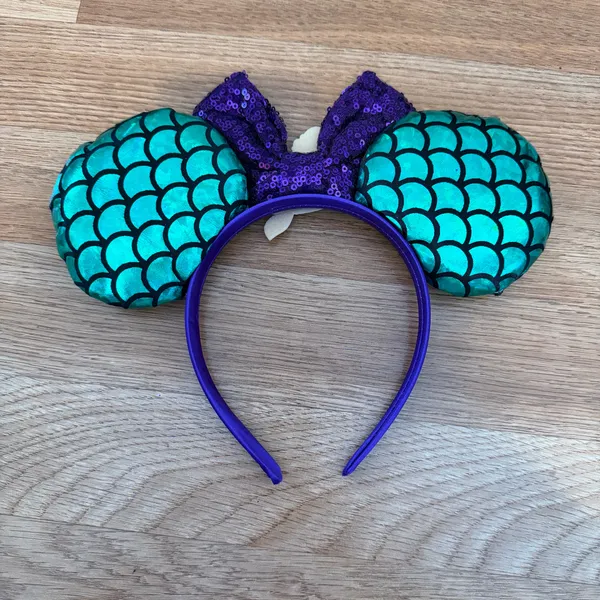 Mermaid Mickey Mouse Ears Headband Multiple - Image 2