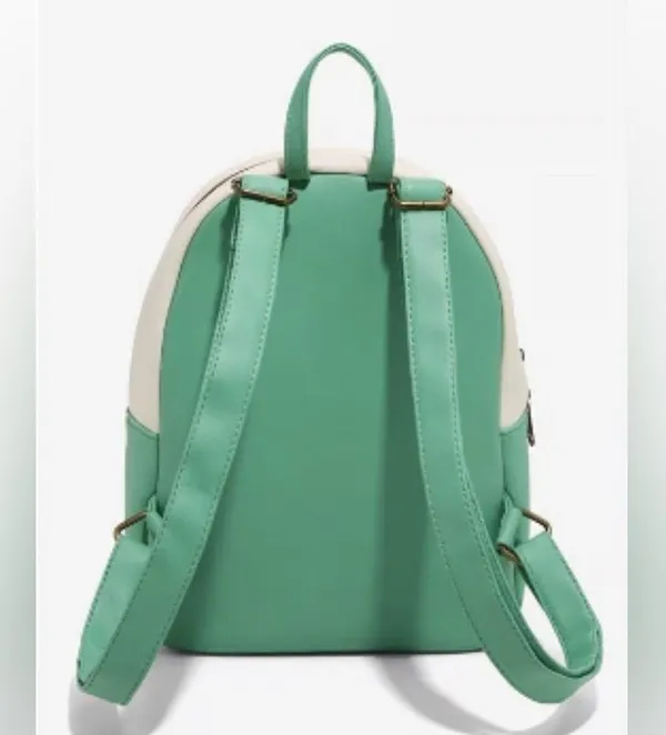 Loungefly x Disney Mini Backpack Thumper Forest Color Cream & Green NWT - Image 2