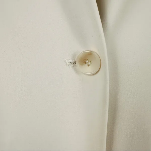 Zara Long Line Vest Sz M One-button V-neck Sleeveless Lined Top - Image 3