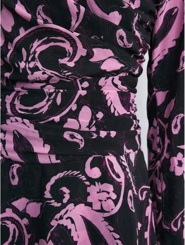 Pink and Black Dress - Image 4