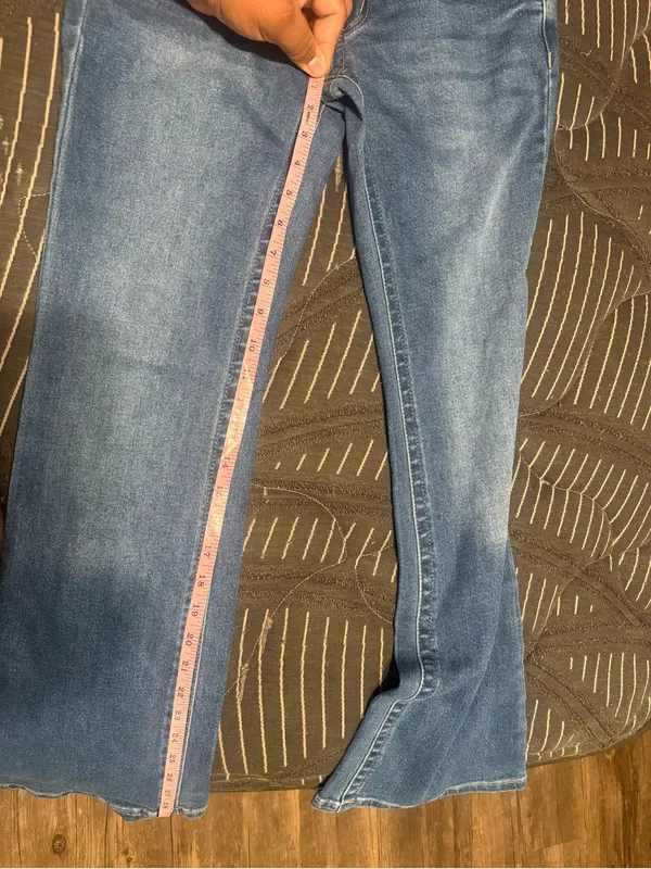 Women’s Telepatia low rise stretch flare bootcut jeans y2k size 5/27 - Image 12
