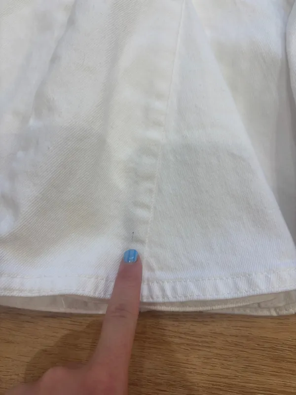 Wild Fable White strapless western dress - Image 2