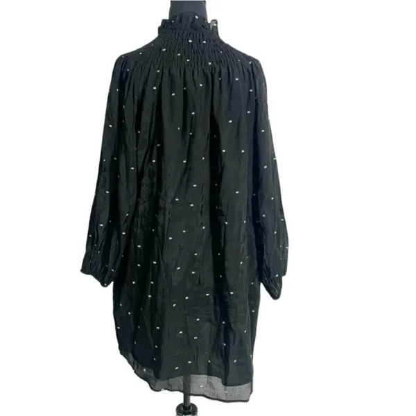 Tuckernuck Pomander Place Size Medium Taylor Dress Black Long Sleeve - Image 5