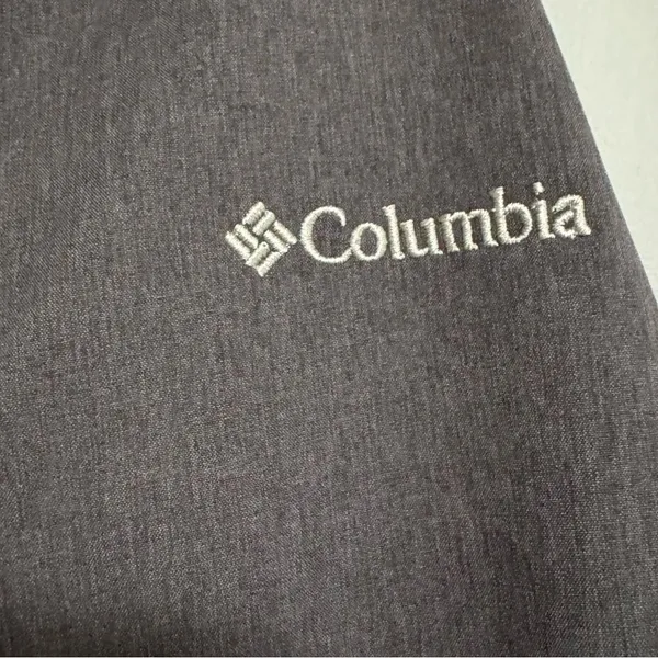 COLUMBIA Take to the Streets II Trench Coat Tie Waist Hood Gray Size Small - Image 6