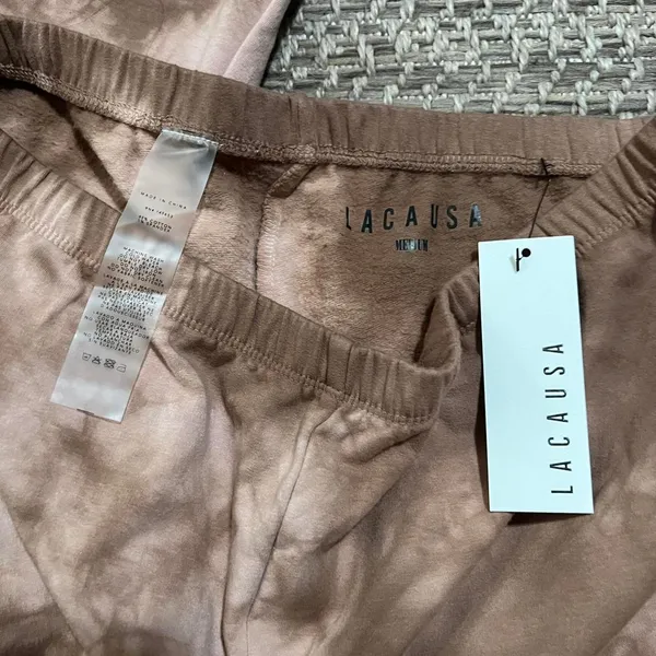 Lacausa sweat pants Sz M - Image 3