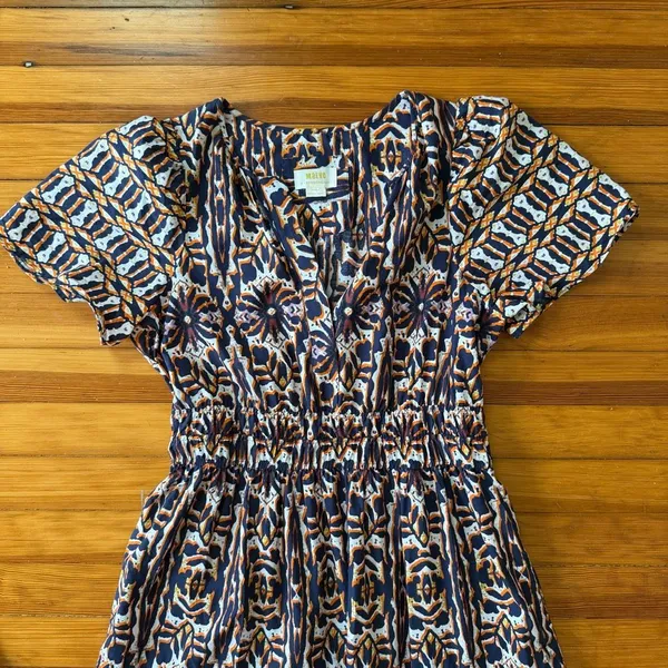 Maeve Anthropologie Somerset Maxi Dress 100% Cotton Size M NWOT - Image 6