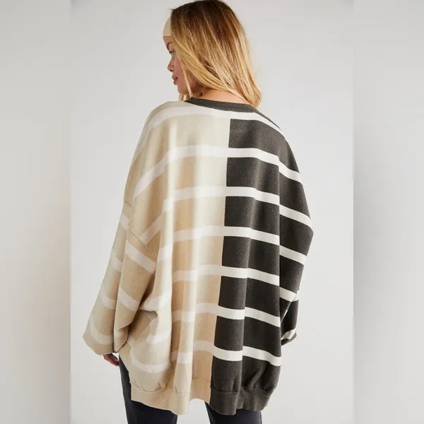 Free people Uptown Stripe Pullover - Image 2