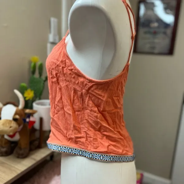 Orange tank top Orange Size M - Image 2