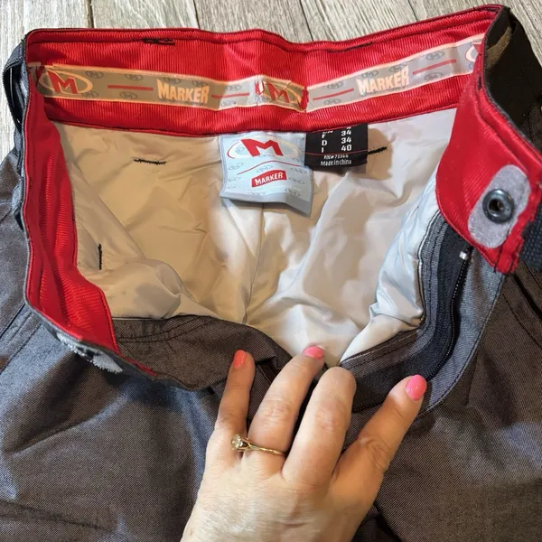 Marker Women's Ski/Boarding Pants‎ Gray Size 4 - Image 9