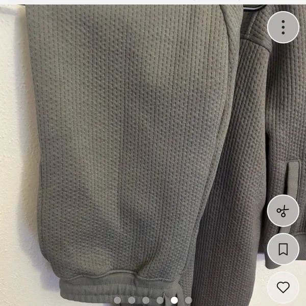 Mono B Women's Gray Sweat Set Size M - Image 4