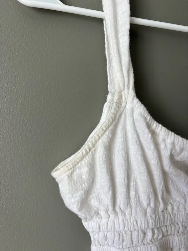 Billabong Tank Cropped Top White - Image 3