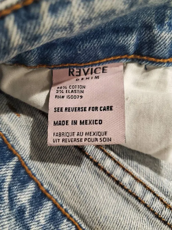 Revice NEW TLC Ocean Ave Low Rise Baggy Jeans in Blue Size 27 - Image 9