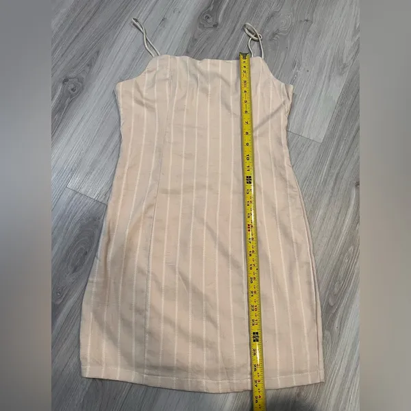 Lulus Blush Pink NWOT Elegant‎ Striped Dress - Image 4