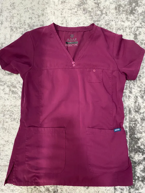 Adar Scrub Set Red Size XS - Image 5