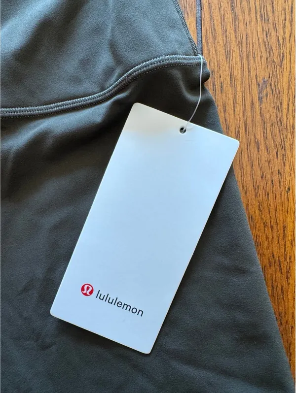 Lululemon Align High Rise 28” Dark Olive Size 16 NWT - Image 4