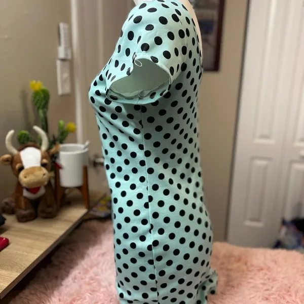 Polkadotted dress - Image 3