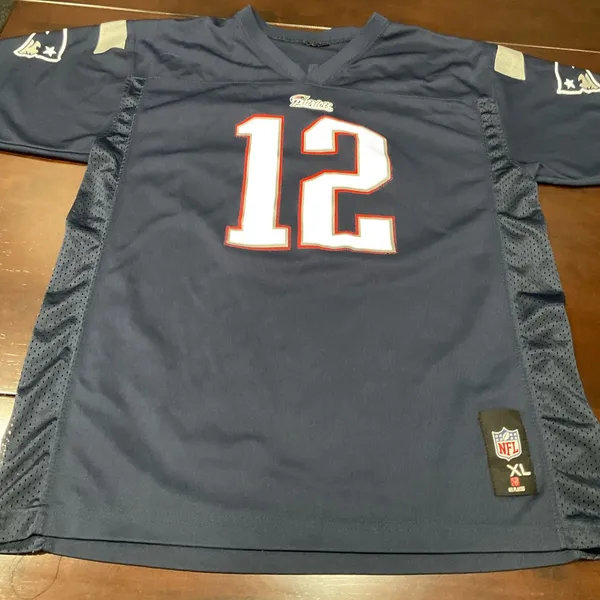 Nfl New England Patriots Tom Brady #12‎ Jersey - Image 5