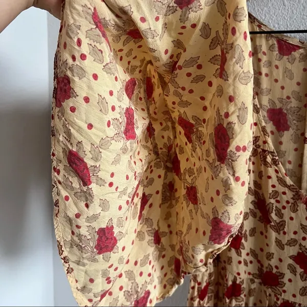 Faithfull The Brand X Anthropologie Melia Midi Dress Cottagecore Boho US 10 - Image 10