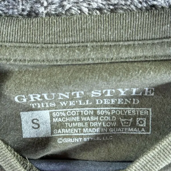 Grunt Style Don't Tread On Me T-Shirt Sz S - Image 5