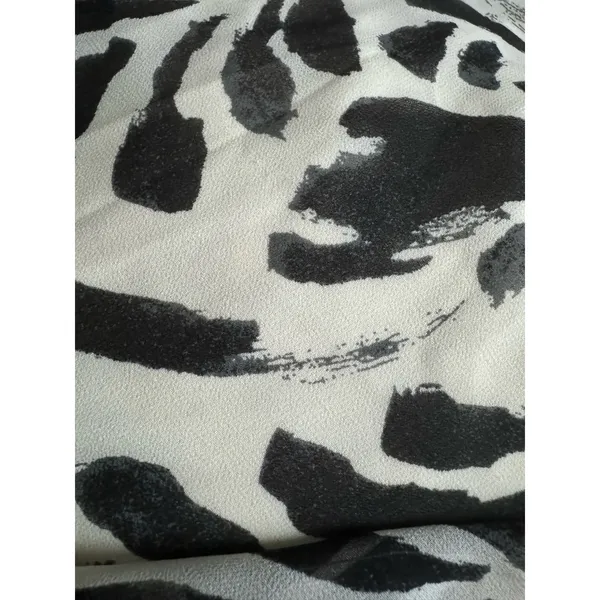 Alexis Fot Target Botanical Black White one shoulder high low Dress Small - Image 13