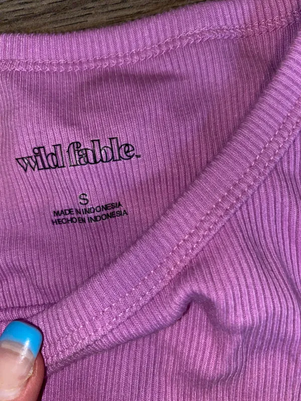 Purple Crop Top - Image 2