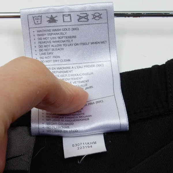 Nike Womens Dri-FIT Straight Leg Leggings Size M‎ Black Casual Athleisure - Image 7