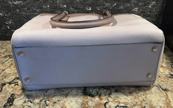 Kate Spade Cameron Street Havana Work Tote Shoulder Bag Open Top Pink Two Tone - Image 9
