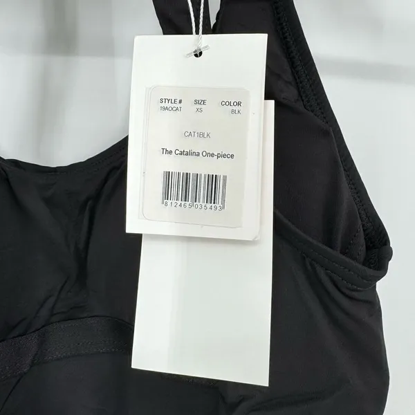Andie‎ Swim Catalina One Piece Swimsuit Black New XXS - Image 8