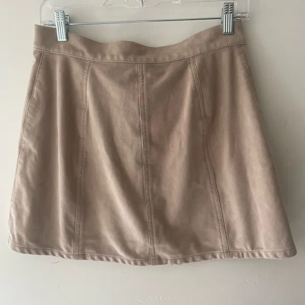 Express Button Mini‎ Skirt - Image 4