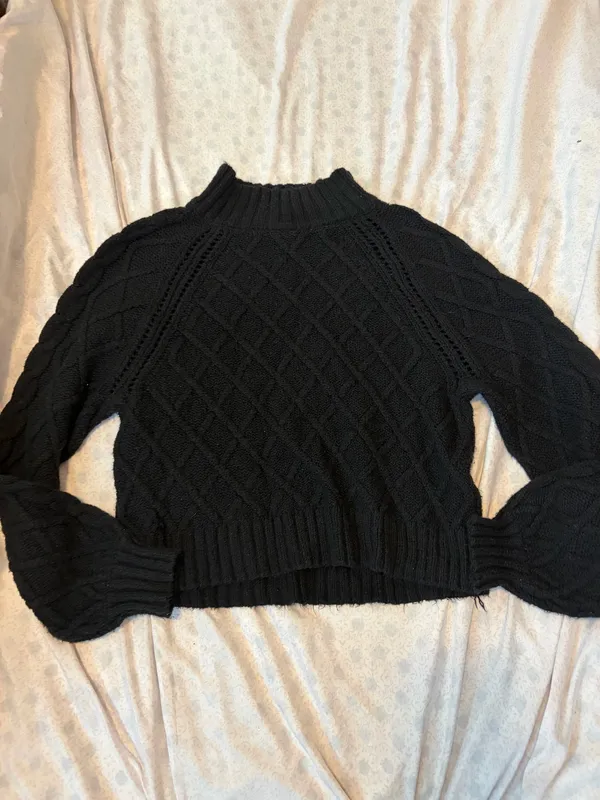 American Eagle black sweater  - Image 3